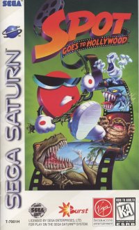 Spot Goes To Hollywood JP Sega Saturn box art